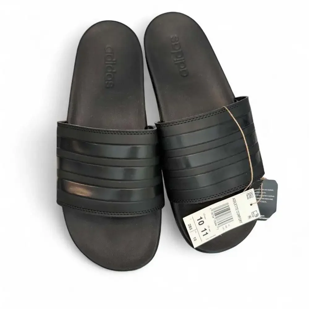 Adidas Adilette Comfort Slides Black